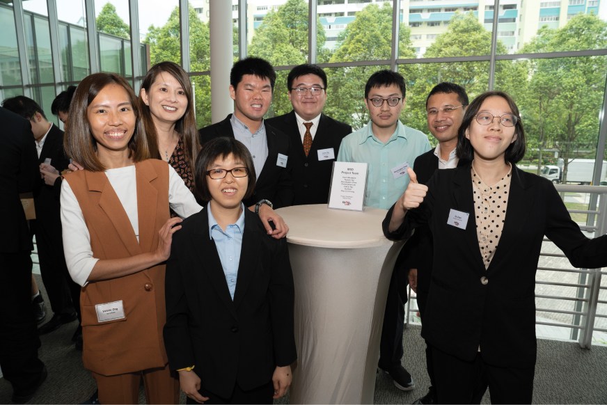 Team from TomoWork's TAP programme