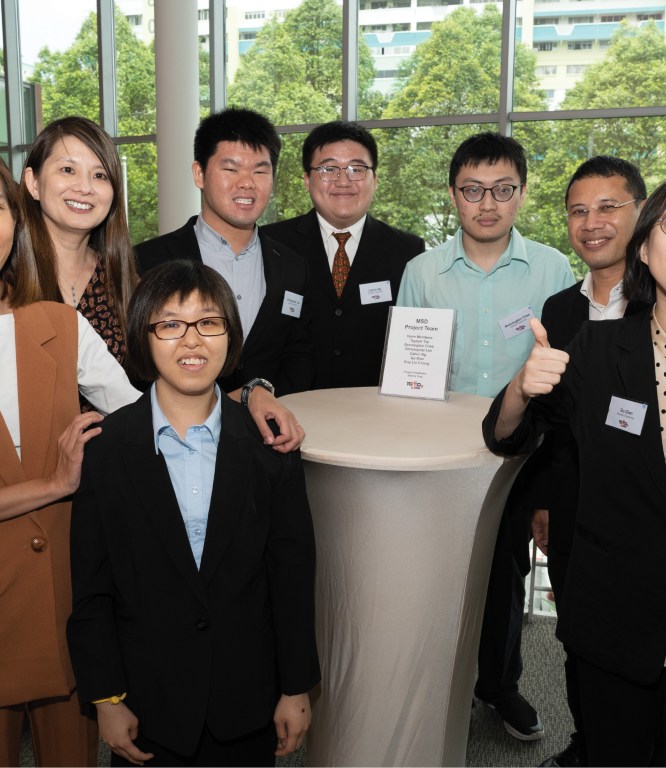 Team from TomoWork's TAP programme