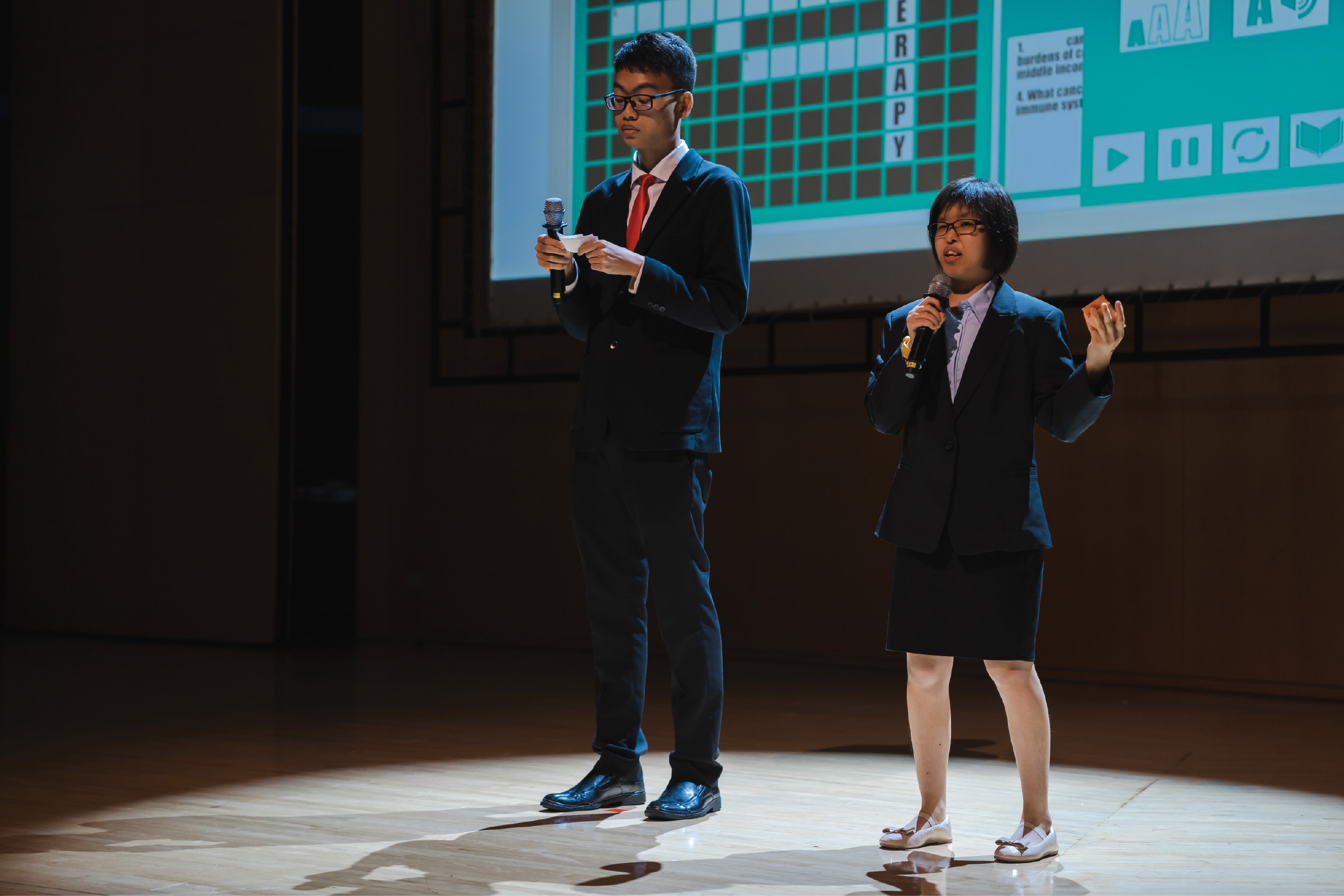 Sharing on healthcare financial literacy gamified